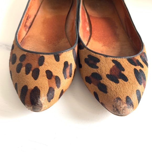 MADEWELL Leopard Calf Hair Flats 6.5 - Picture 6 of 8